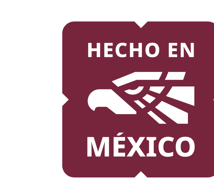 Distintivo Hecho en México autorizado por la Secretaría de Economía